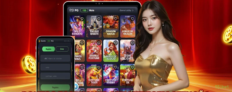 Aplicativo móvel 551bet para iOS e Android
